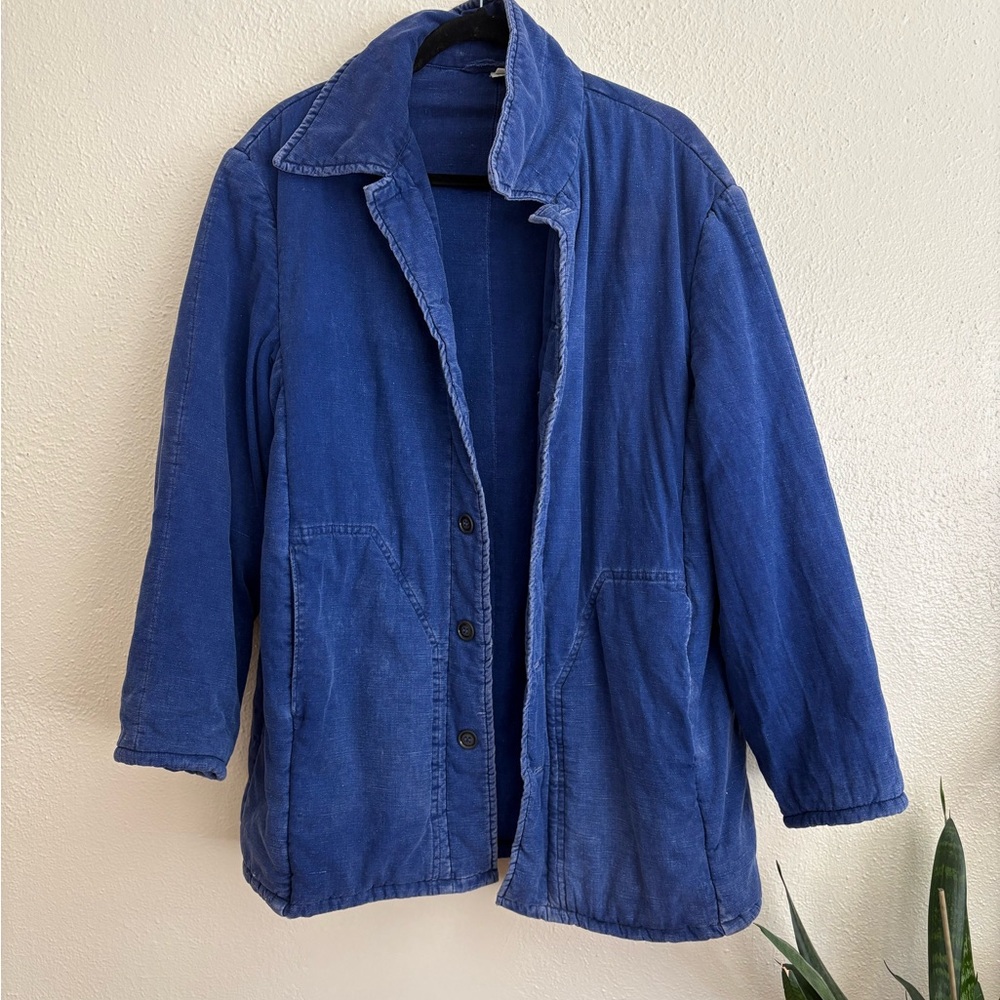 Vintage Blue Utility Jacket